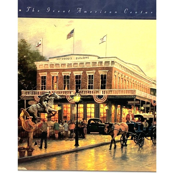 The Great American Century Ser.: The Spirit of‎ America by Thomas Kinkade (1998, - Picture 3 of 9